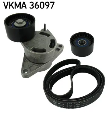 SKF Sada žebrovaných klínových řemenů VKMA36097