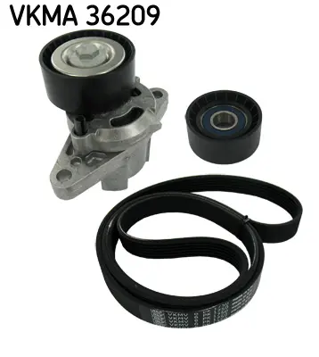Sada žebrovaných klínových řemenů SKF VKMA 36209