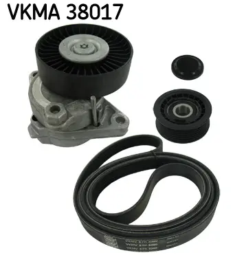SKF Sada žebrovaných klínových řemenů VKMA38017