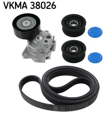 SKF Sada žebrovaných klínových řemenů VKMA38026