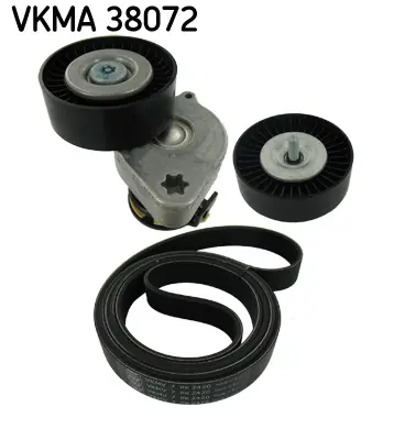 SKF Sada žebrovaných klínových řemenů VKMA38072
