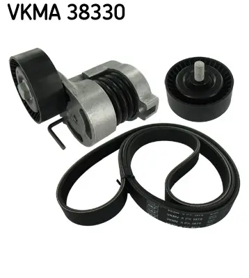 SKF Sada žebrovaných klínových řemenů VKMA38330
