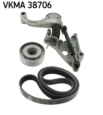 SKF Sada žebrovaných klínových řemenů VKMA38706