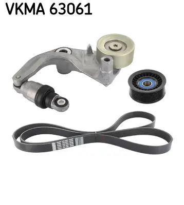SKF Sada žebrovaných klínových řemenů VKMA63061