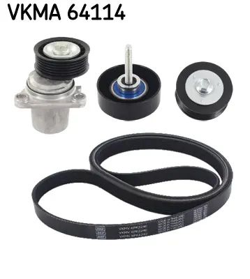 SKF Sada žebrovaných klínových řemenů VKMA64114