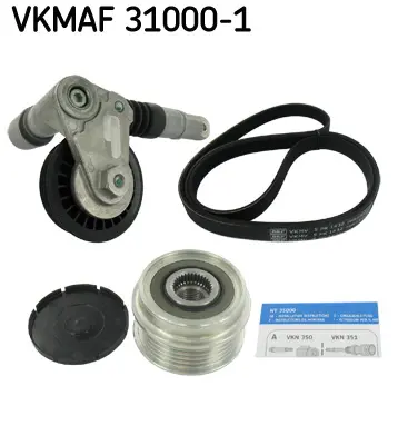 SKF Sada žebrovaných klínových řemenů VKMAF310001