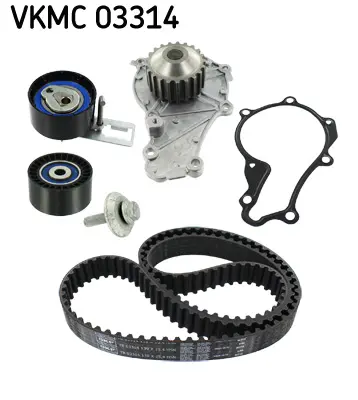 SKF Vodní pumpa + sada ozubeného řemene VKMC03314