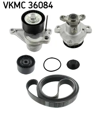Vodní pumpa + klinový żebrový řemen