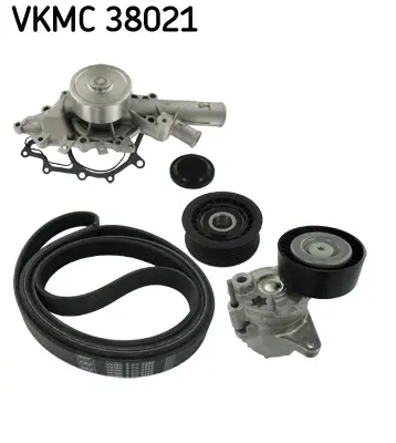 Vodní pumpa + klinový żebrový řemen