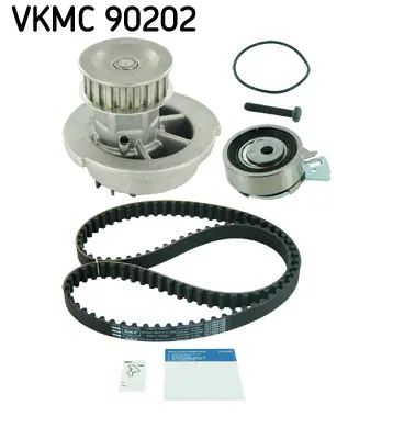SKF Vodní pumpa + sada ozubeného řemene VKMC90202