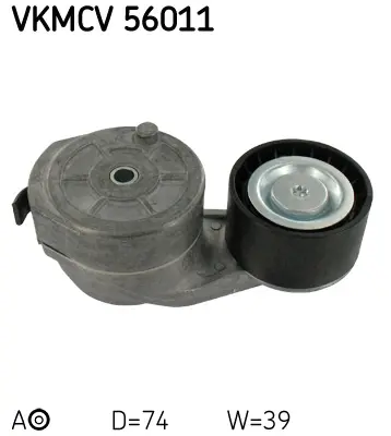 Napínák, žebrovaný klínový řemen SKF VKMCV 56011
