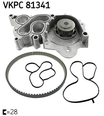 SKF Vodní čerpadlo, chlazení motoru VKPC81341
