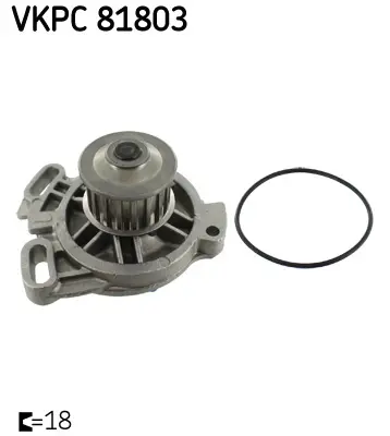 SKF Vodní čerpadlo, chlazení motoru VKPC81803