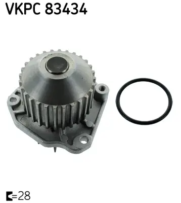 Vodní čerpadlo, chlazení motoru SKF VKPC 83434