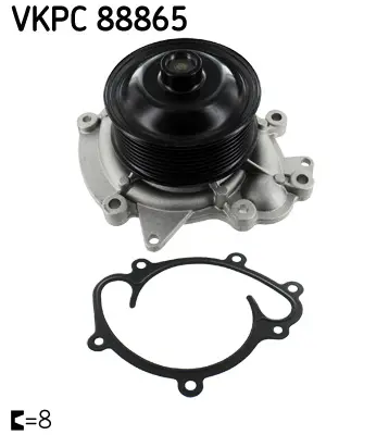 SKF Vodní čerpadlo, chlazení motoru VKPC88865
