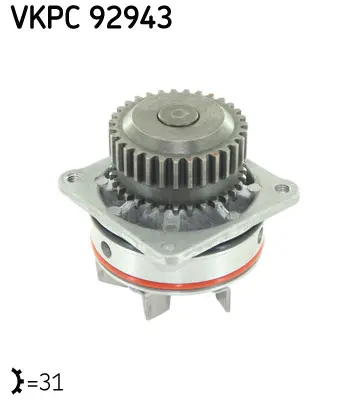 SKF Vodní čerpadlo, chlazení motoru VKPC92943