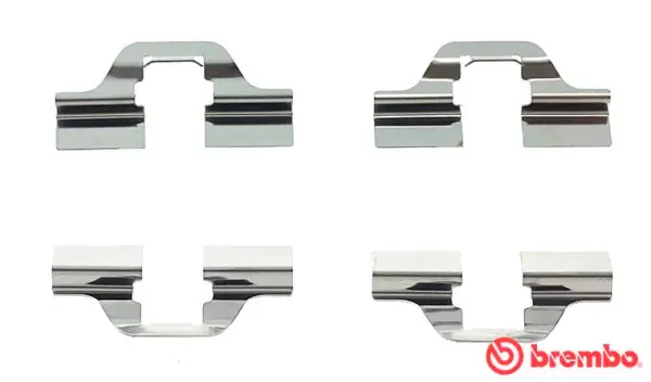 Sada příslušenství, obložení kotoučové brzdy BREMBO A 02 205