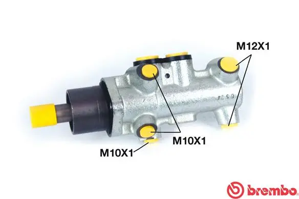 Hlavní brzdový válec BREMBO M 68 009