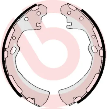 BREMBO Sada brzdových čelistí S56515
