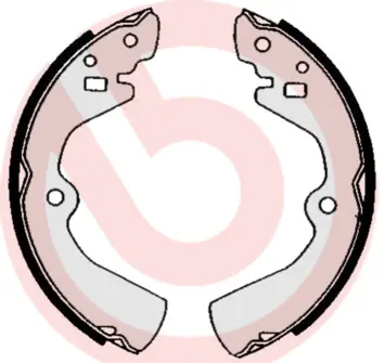 BREMBO Sada brzdových čelistí S56516