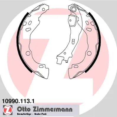 Sada brzdových čelistí ZIMMERMANN 10990.113.1