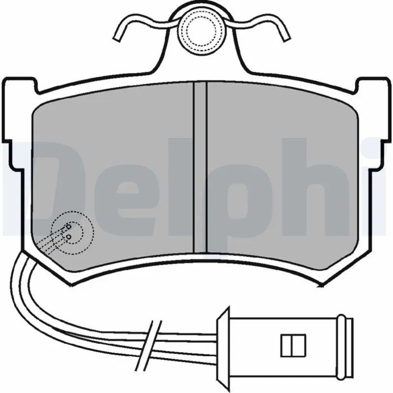 FRI.TECH. Sada brzdových destiček, kotoučová brzda BP005D