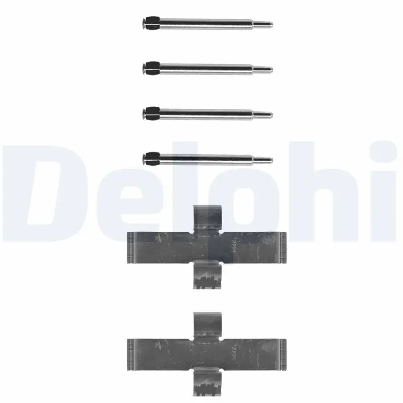 Sada příslušenství, obložení kotoučové brzdy DELPHI LX0013