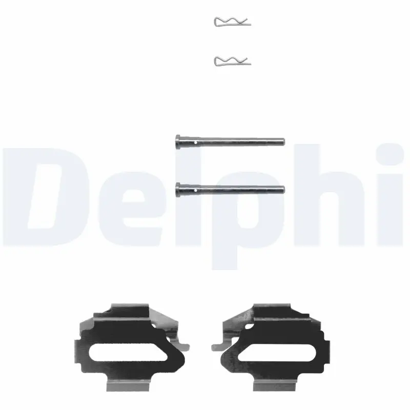 Sada příslušenství, obložení kotoučové brzdy DELPHI LX0162