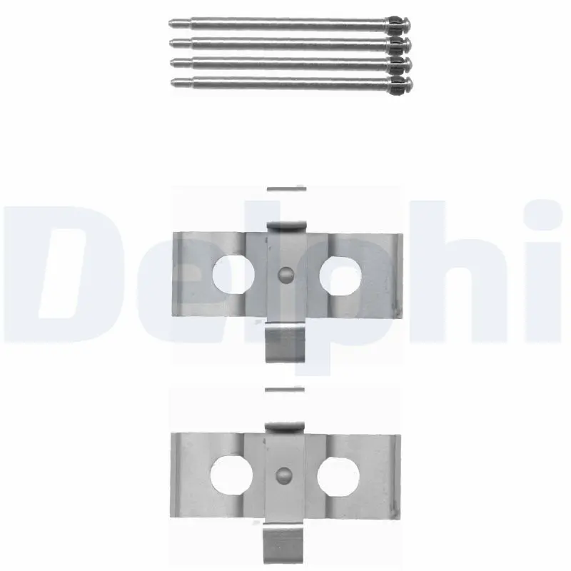Sada příslušenství, obložení kotoučové brzdy DELPHI LX0393