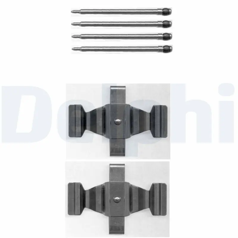 Sada příslušenství, obložení kotoučové brzdy DELPHI LX0398