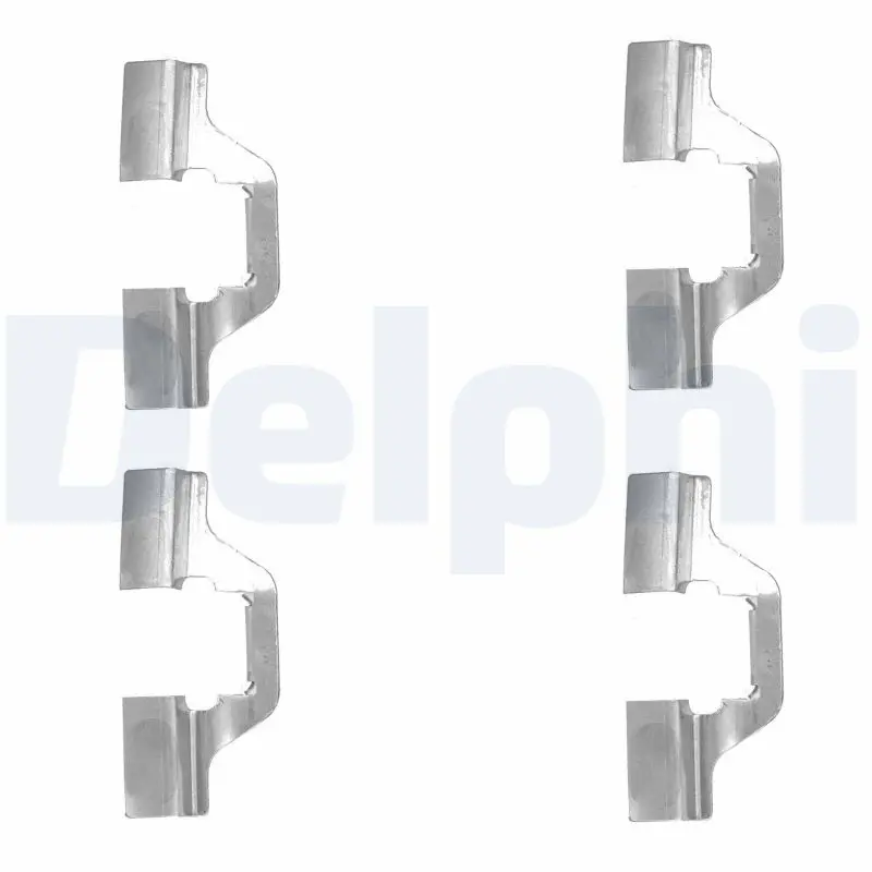 Sada příslušenství, obložení kotoučové brzdy DELPHI LX0492