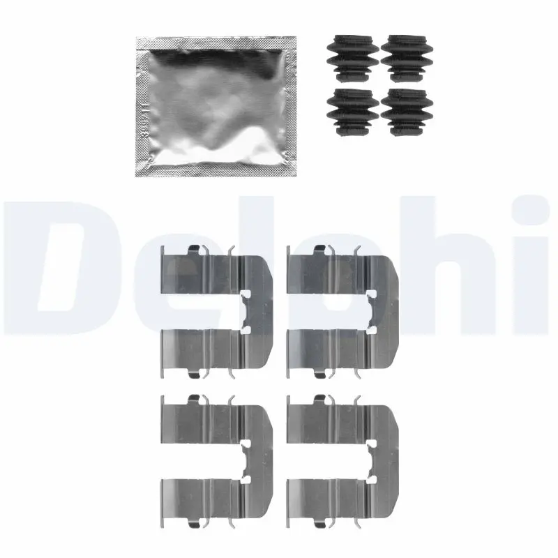 Sada příslušenství, obložení kotoučové brzdy DELPHI LX0512