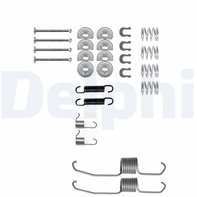 Sada příslušenství, brzdové čelisti DELPHI LY1106
