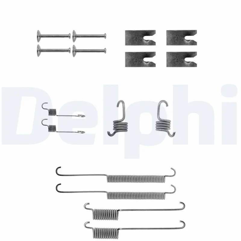 Sada příslušenství, brzdové čelisti DELPHI LY1140