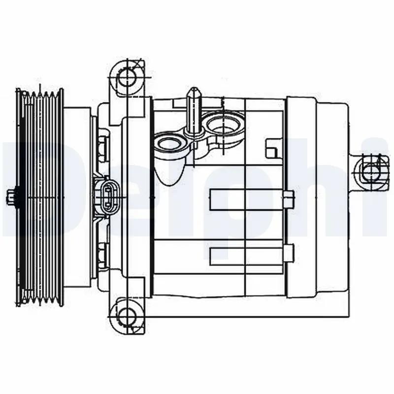 Kompresor, klimatizace DELPHI TSP0155984