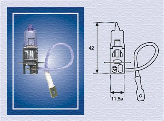 MAGNETI MARELLI Žárovka 002554100000