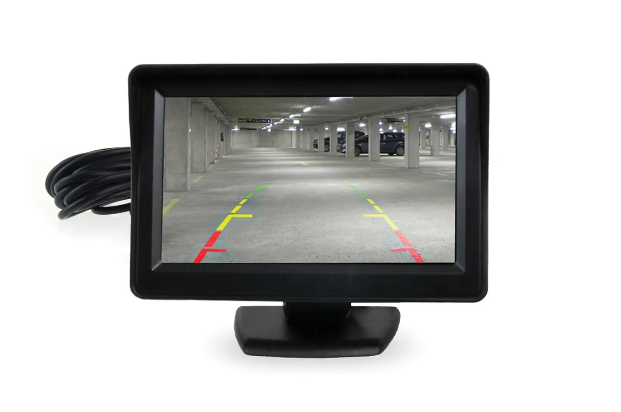 Displej LCD pro parkovací asistenty s kamerou - 1020