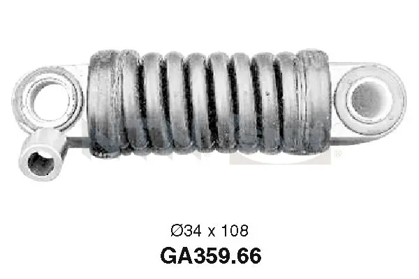 Napínák, žebrovaný klínový řemen SNR GA359.66