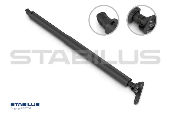 Pneumatická pružina, zavazadlový / nákladový prostor STABILUS 019287