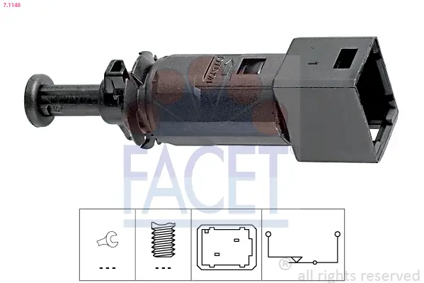 Spínač brzdového světla FACET 7.1148