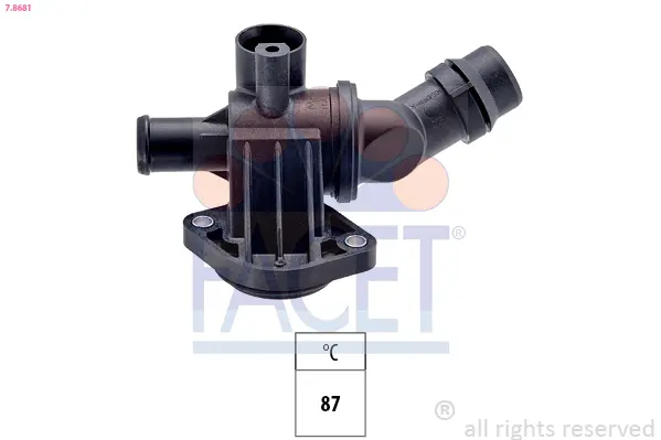 Termostat, chladivo FACET 7.8681