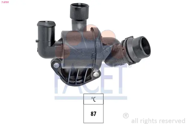 Termostat, chladivo FACET 7.8781