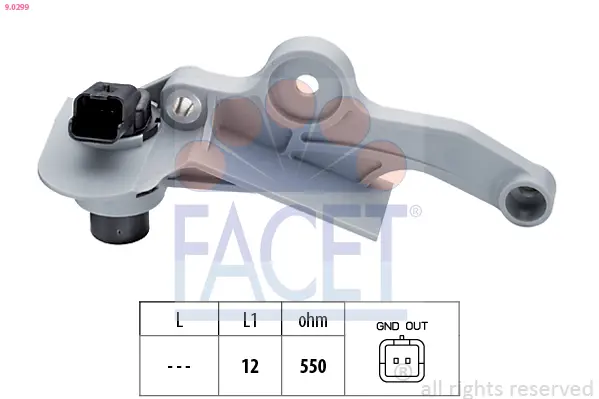Generátor impulsů, klikový hřídel FACET 9.0299
