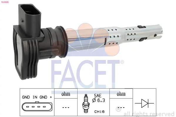Zapalovací cívka FACET 9.6326