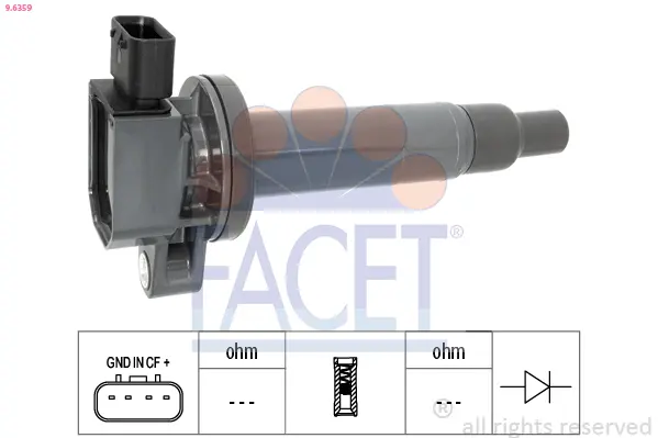 Zapalovací cívka FACET 9.6359