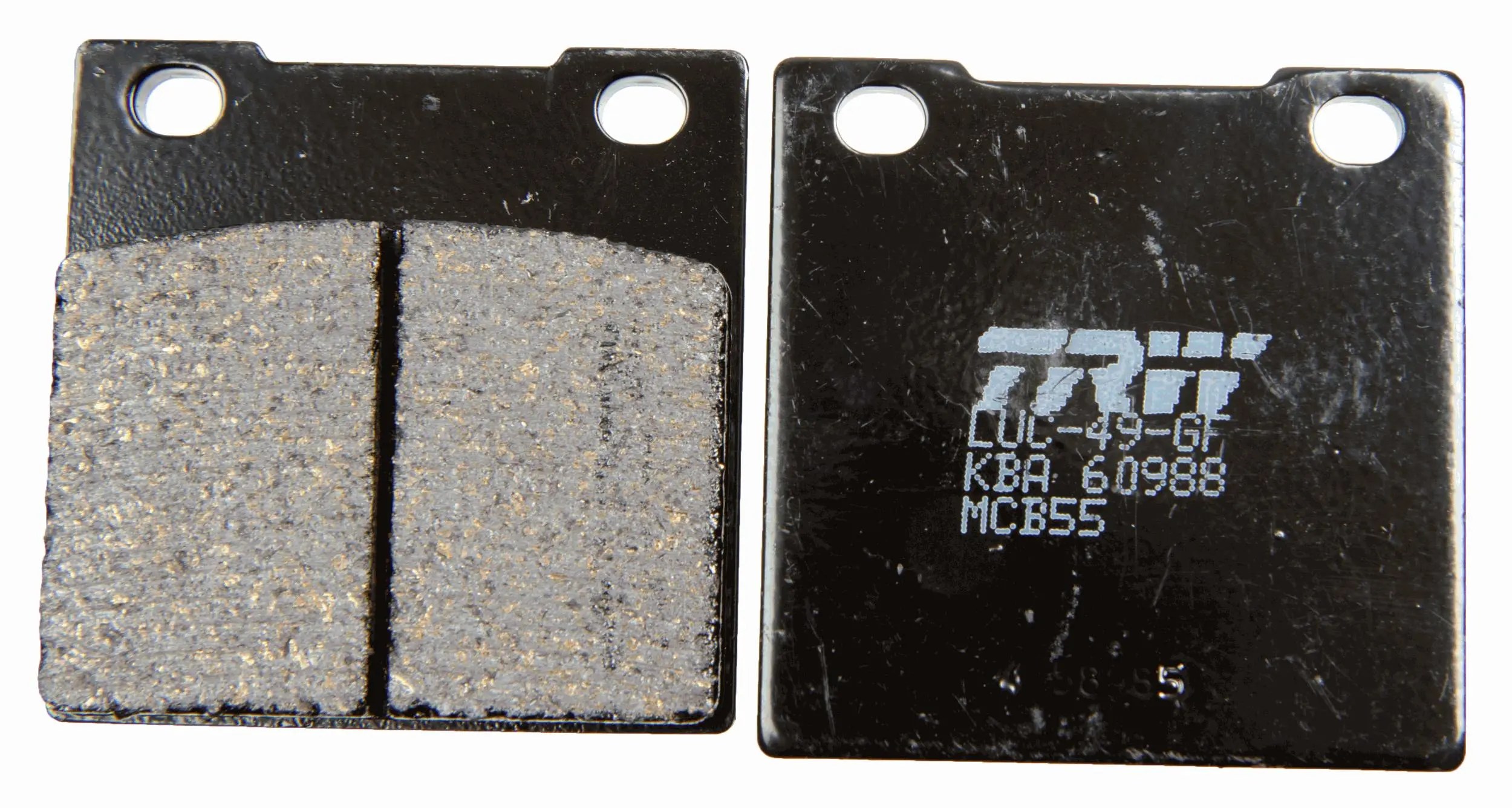 TRW ZF brzdové destičky KH031 organické HONDA CB 250 77-84, CB/CM 400 77-81, CB 650 79-81, CB 750C/K 78-83 přední (TRW ZF brzdové destičky KH031)
