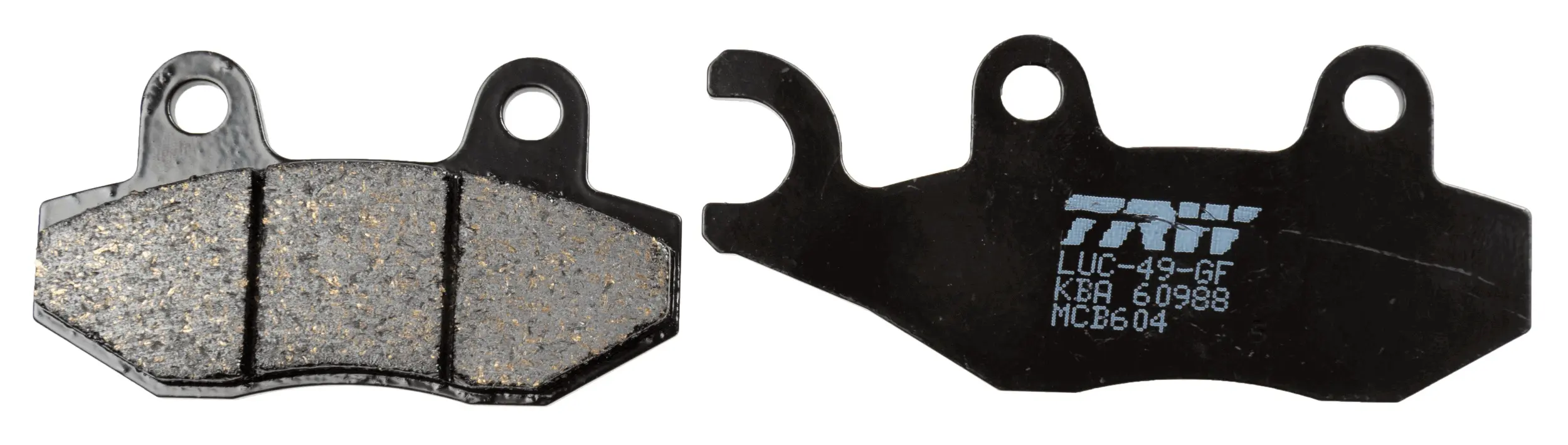 TRW ZF brzdové destičky KH165/2 organické SUZUKI DR 800 97-99, TRIUMPH TIGER 1050 07-13, DAYTONA 1200 93-97, TROPHY 1200 94-03, YAMAHA XTZ 750 89-97,