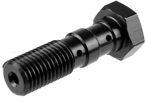 TRW ZF hydraulický šroub pro brzdové hadice M10X1,25 dvojitý barva černá (TRW ZF hydraulický šroub pro brzdové hadice M10X1,25 dvojitý barva černá)