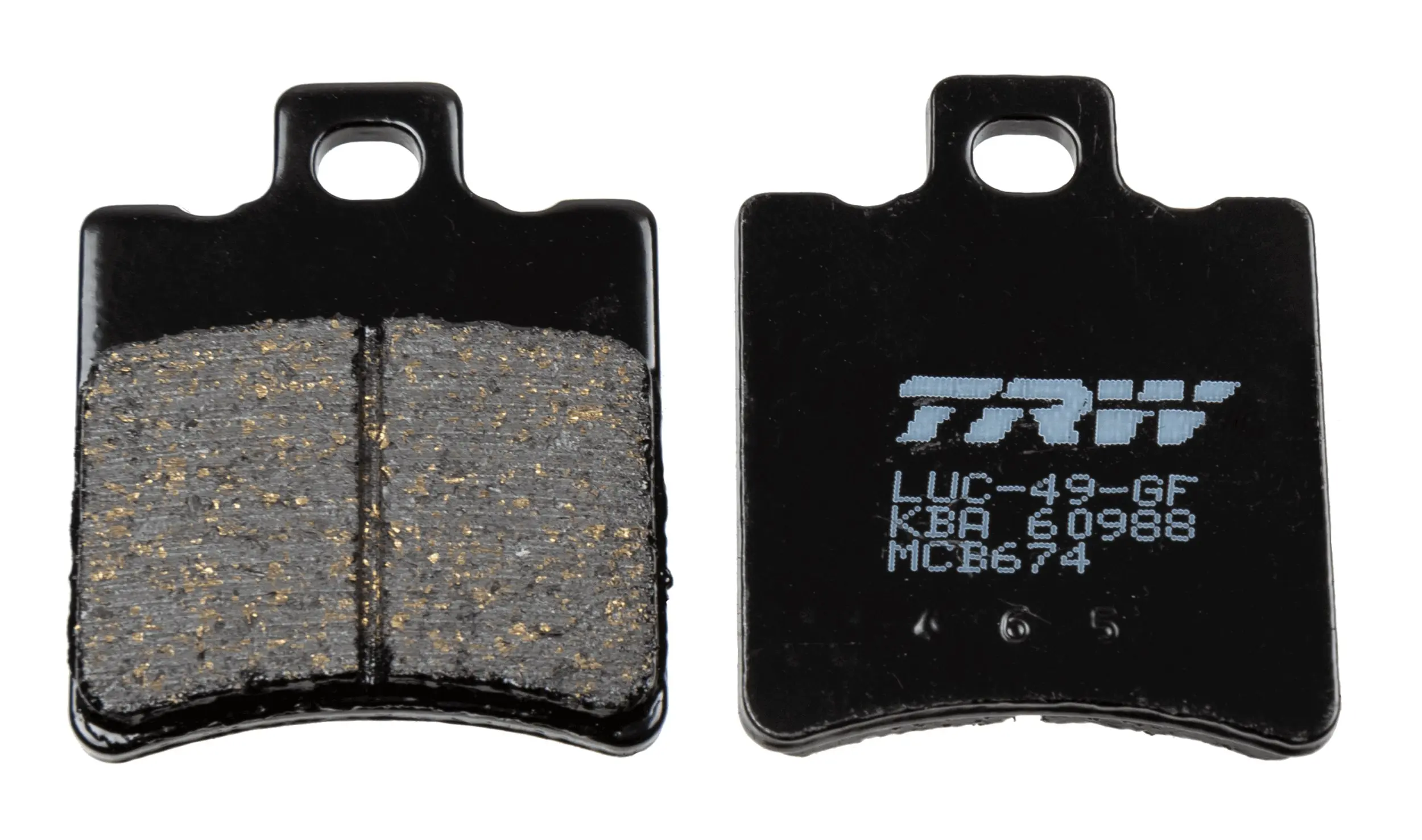 TRW ZF brzdové destičky KH193 organické SUZUKI AP 95-98, UX 99-00, YAMAHA NS 50 13-, YN 50 97-, XN 125 00-03, přední (TRW ZF brzdové destičky KH193)