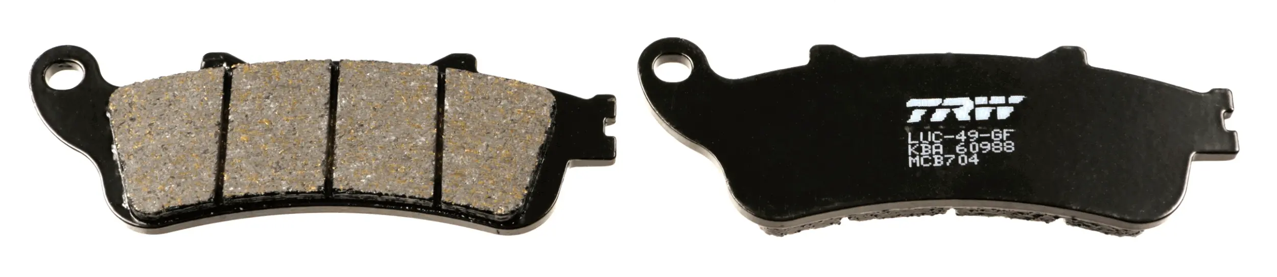 TRW ZF brzdové destičky KH261 KH281 organické HONDA NT 650 V 02-05, VFR 800 98-05, XL 1000 V 99-03 STX 1300 02-08, GL 1800 01-16, VTX 1800 01-08